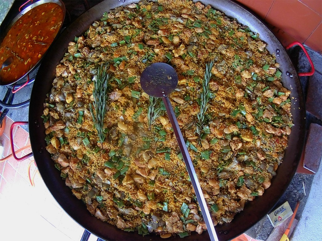 paella cooking valencia